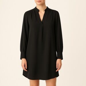 H&M Black Long Sleeve Dress
